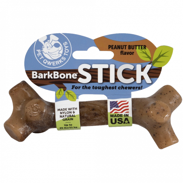 Pet Qwerks BarkBone Stick Peanut Butter - LG Top Merken Winkel